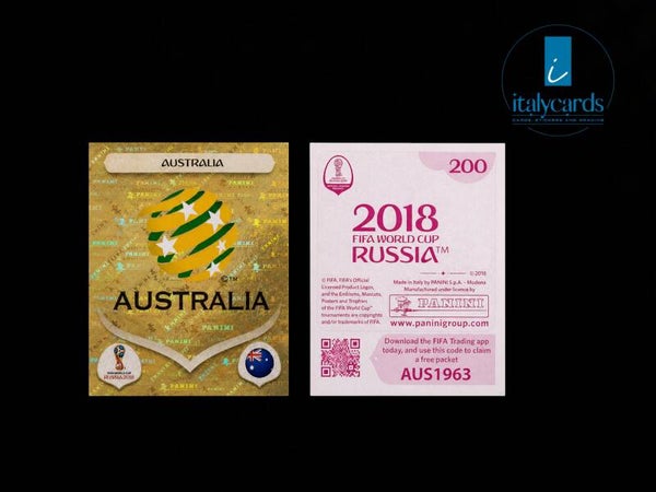 2018 PANINI RUSSIA WC STICKERS #200