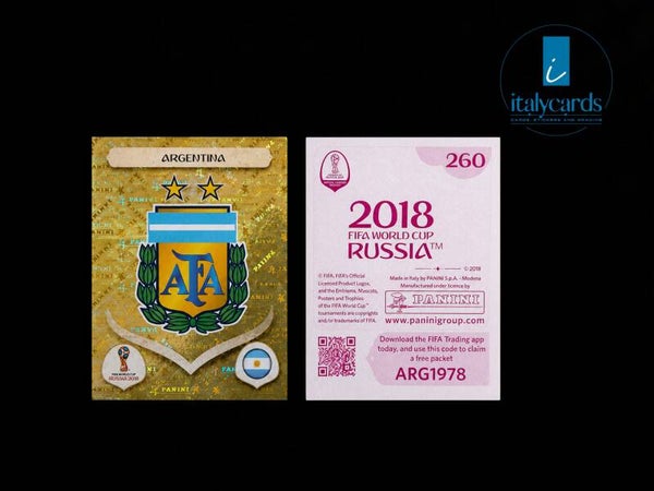 2018 PANINI RUSSIA WC STICKERS #260