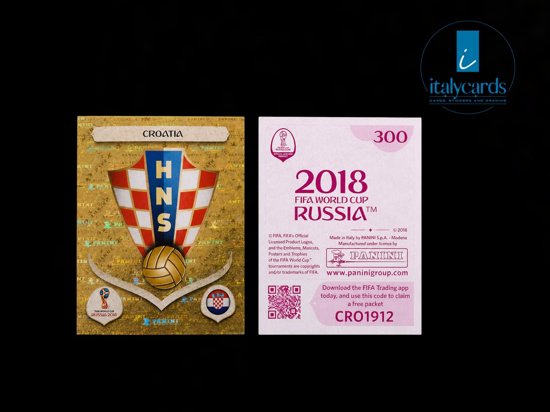 2018 PANINI RUSSIA WC STICKERS #300