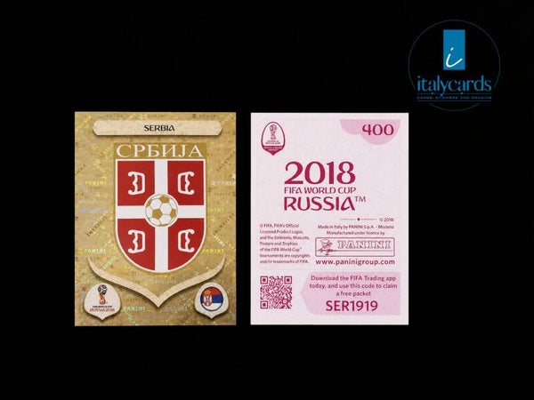 2018 PANINI RUSSIA WC STICKERS #400