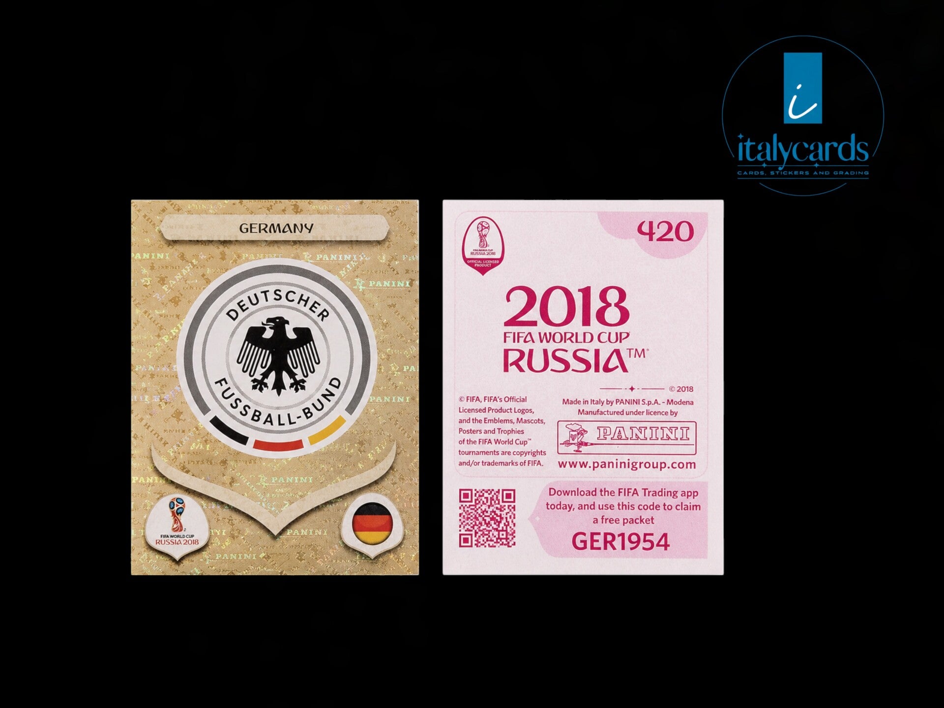 2018 PANINI RUSSIA WC STICKERS #420