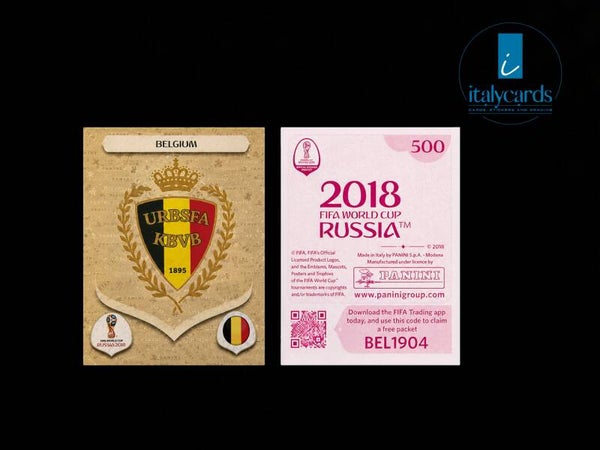 2018 PANINI RUSSIA WC STICKERS #500