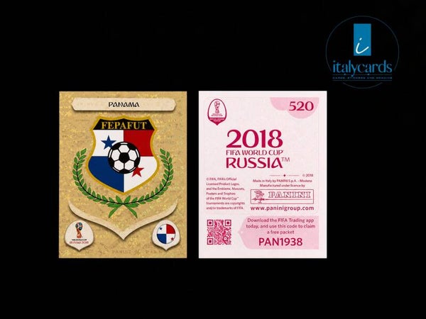 2018 PANINI RUSSIA WC STICKERS #520