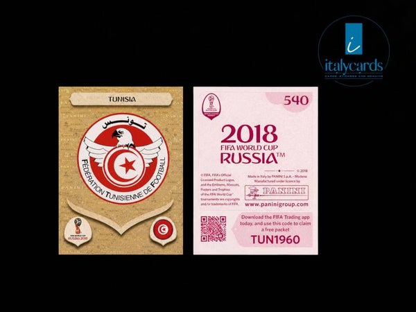 2018 PANINI RUSSIA WC STICKERS #540