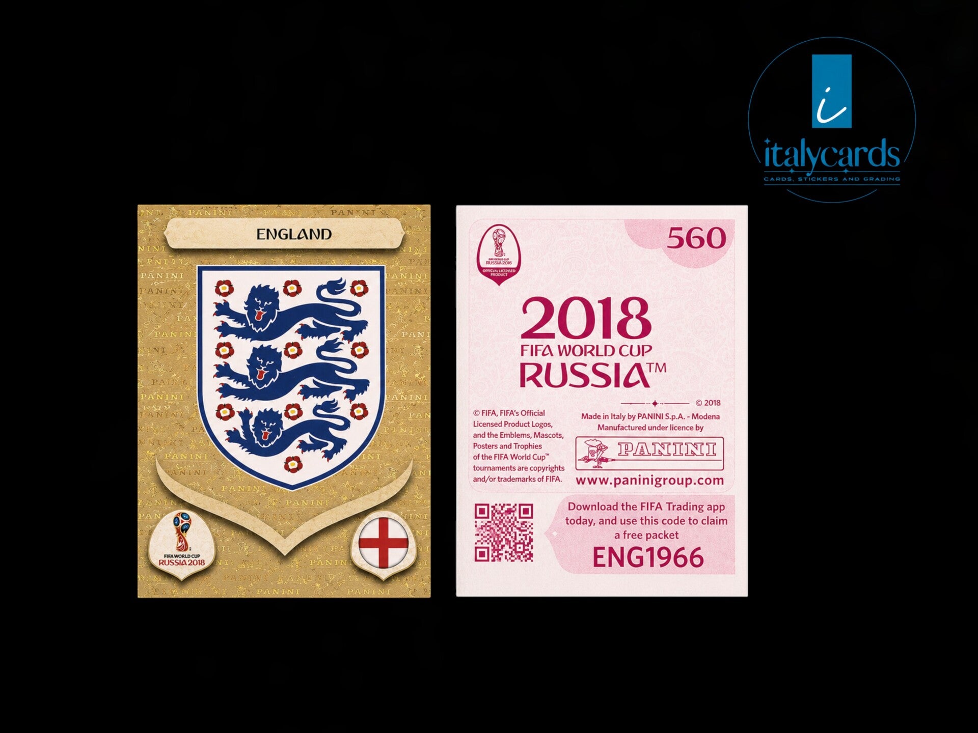 2018 PANINI RUSSIA WC STICKERS #560
