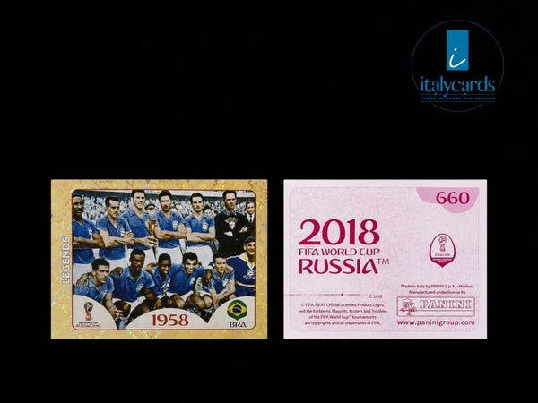 2018 PANINI RUSSIA WC STICKERS #660