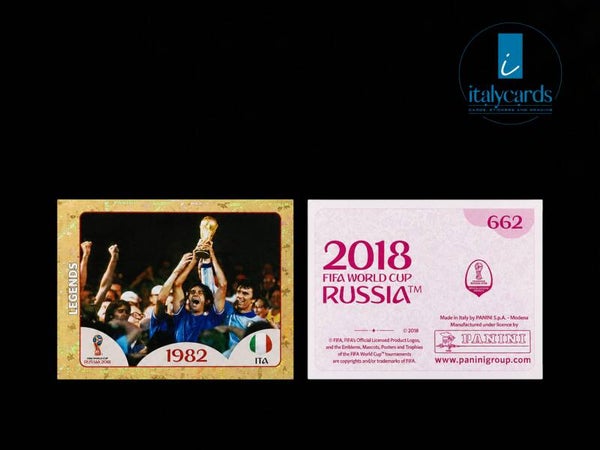 2018 PANINI RUSSIA WC STICKERS #662