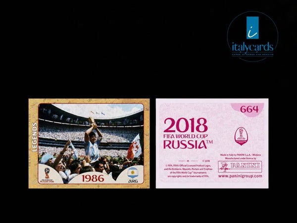2018 PANINI RUSSIA WC STICKERS #664