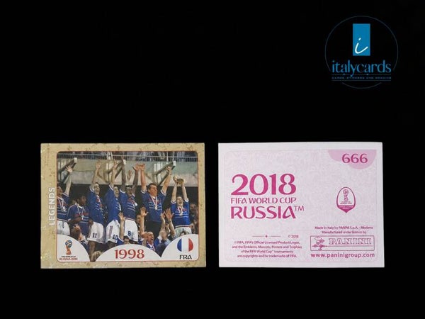 2018 PANINI RUSSIA WC STICKERS #666
