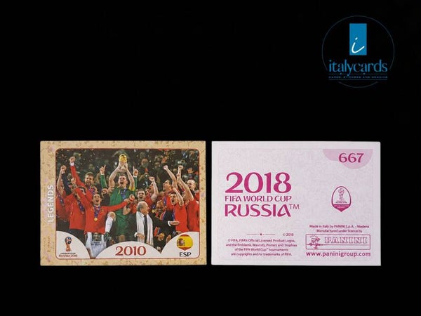 2018 PANINI RUSSIA WC STICKERS #667
