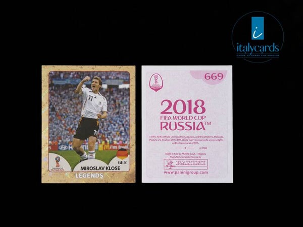 2018 PANINI RUSSIA WC STICKERS #669