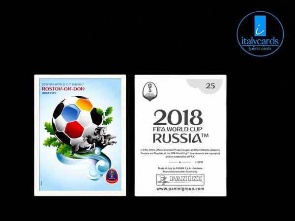 2018 PANINI RUSSIA WC STICKERS #25