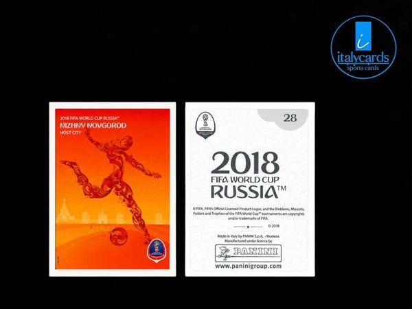 2018 PANINI RUSSIA WC STICKERS #28