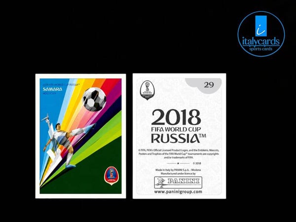 2018 PANINI RUSSIA WC STICKERS #29