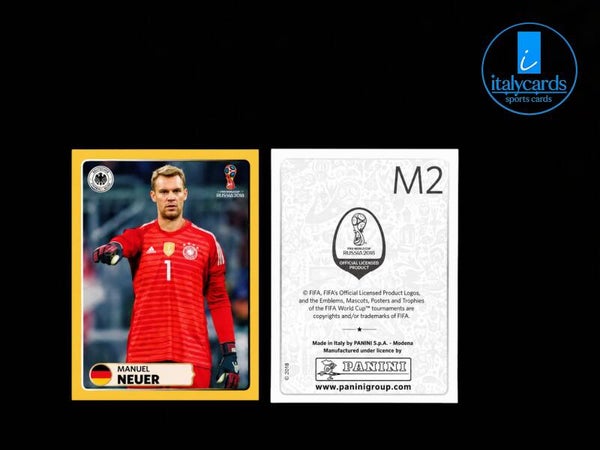 2018 PANINI RUSSIA WC STICKERS #M2