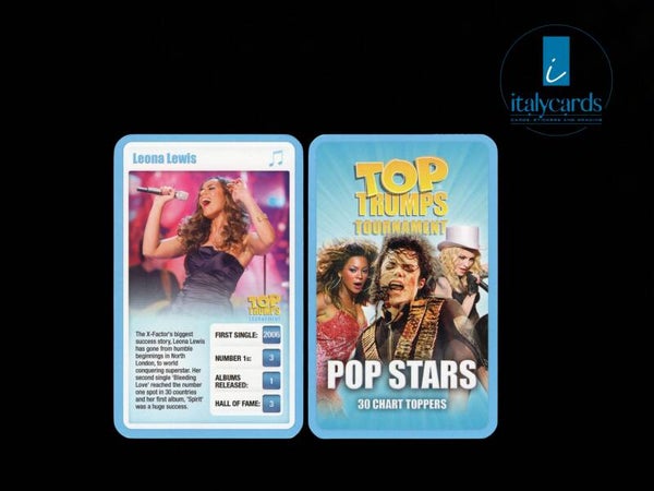2009 TOP TRUMPS POP STARS LEONA LEWIS