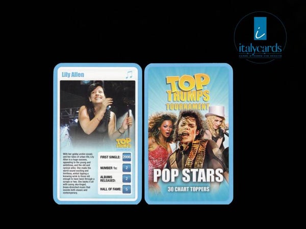 2009 TOP TRUMPS POP STARS LILY ALLEN