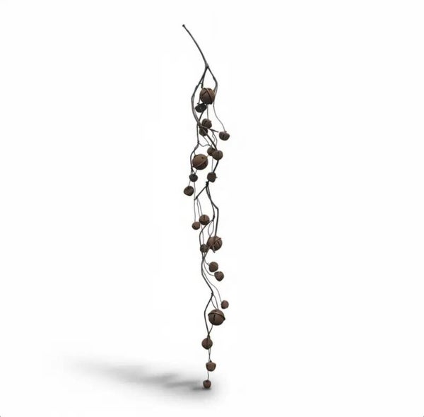 3059, Strengel roestige belletjes L, 83cm