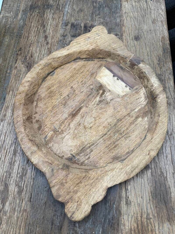 3077, grote zware Chapati schaal ,56 x 42