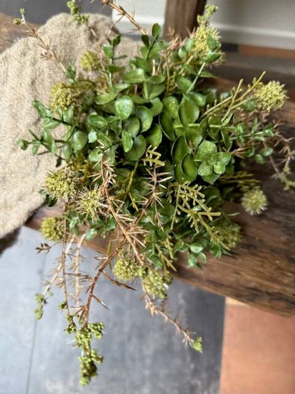 Toef groen kunst Maat L