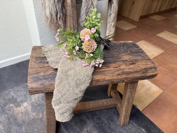 1059, Kunst boeketje bloemen, rose (klein)