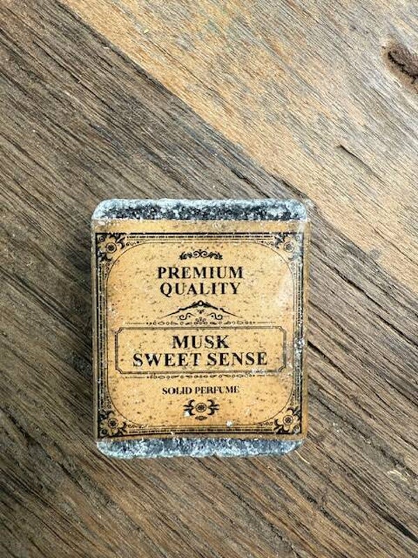 1078, Geurblokje Musk Sweet Sense, donker grijs