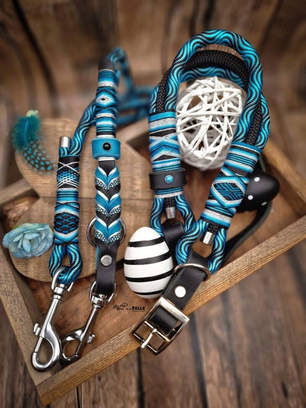 Modell "Spiralino Türkis/Schwarz"