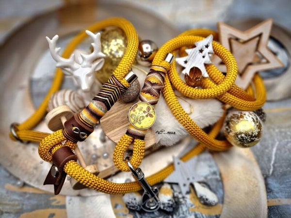 Retrieverleine Modell "Senf"