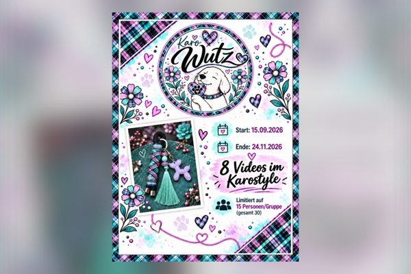 WutzKaro - 8 Videoanleitungen