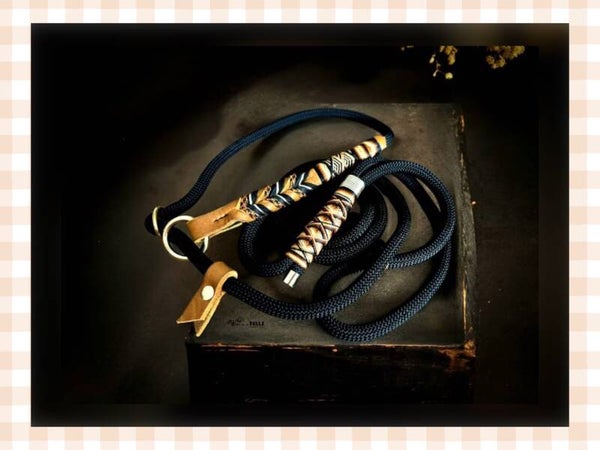 Retrieverleine Modell "Schwarzer Leo“