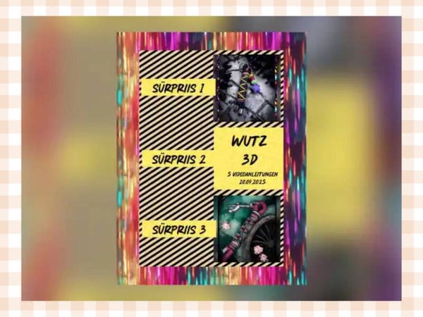 Wutz 3D - Videoanleitungen 2025 / Freigabe ab 20.09.2025