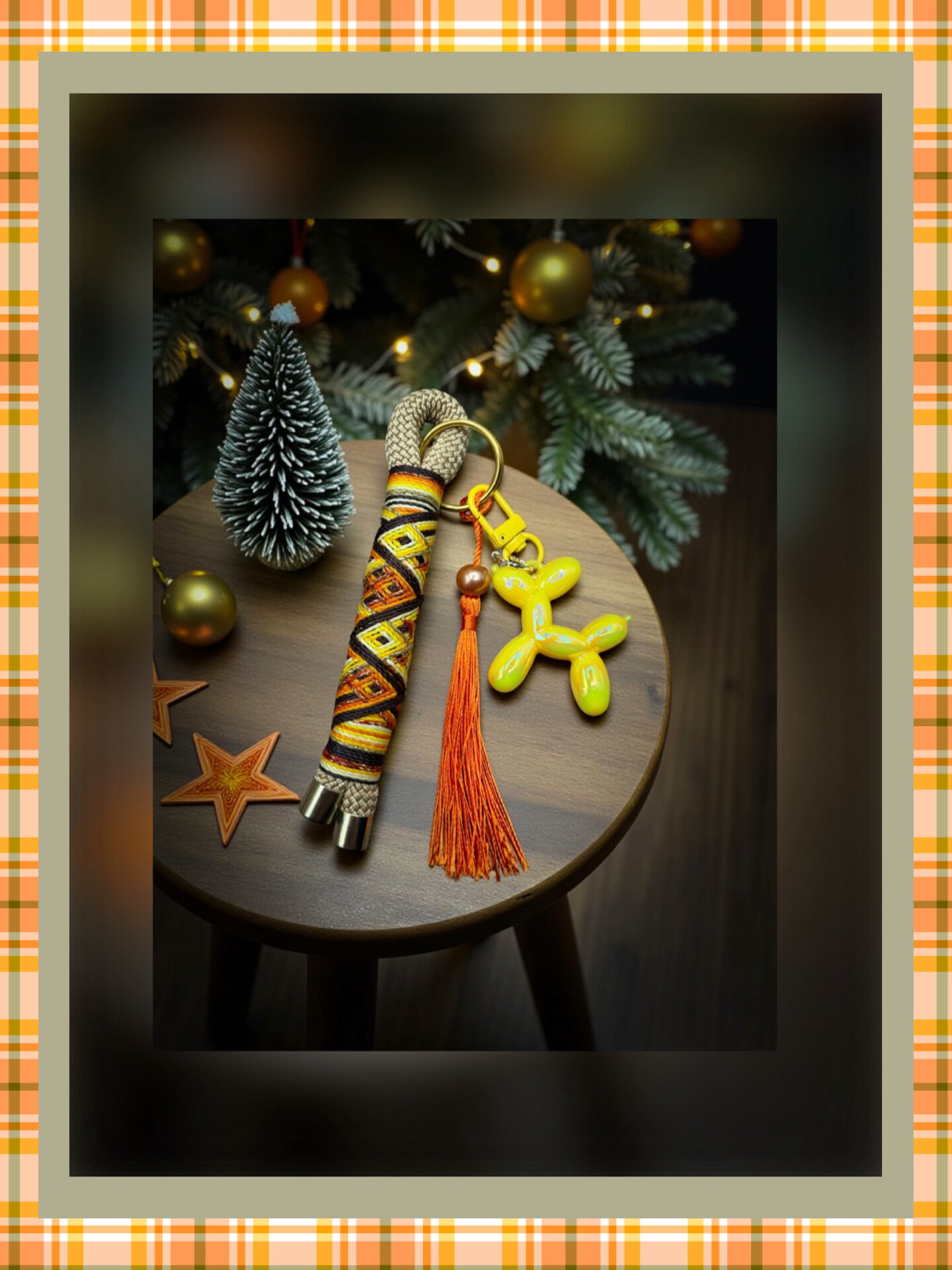 Sofortkauf BalloonWutz-Anhänger „Ananas-trifft-Zimt“