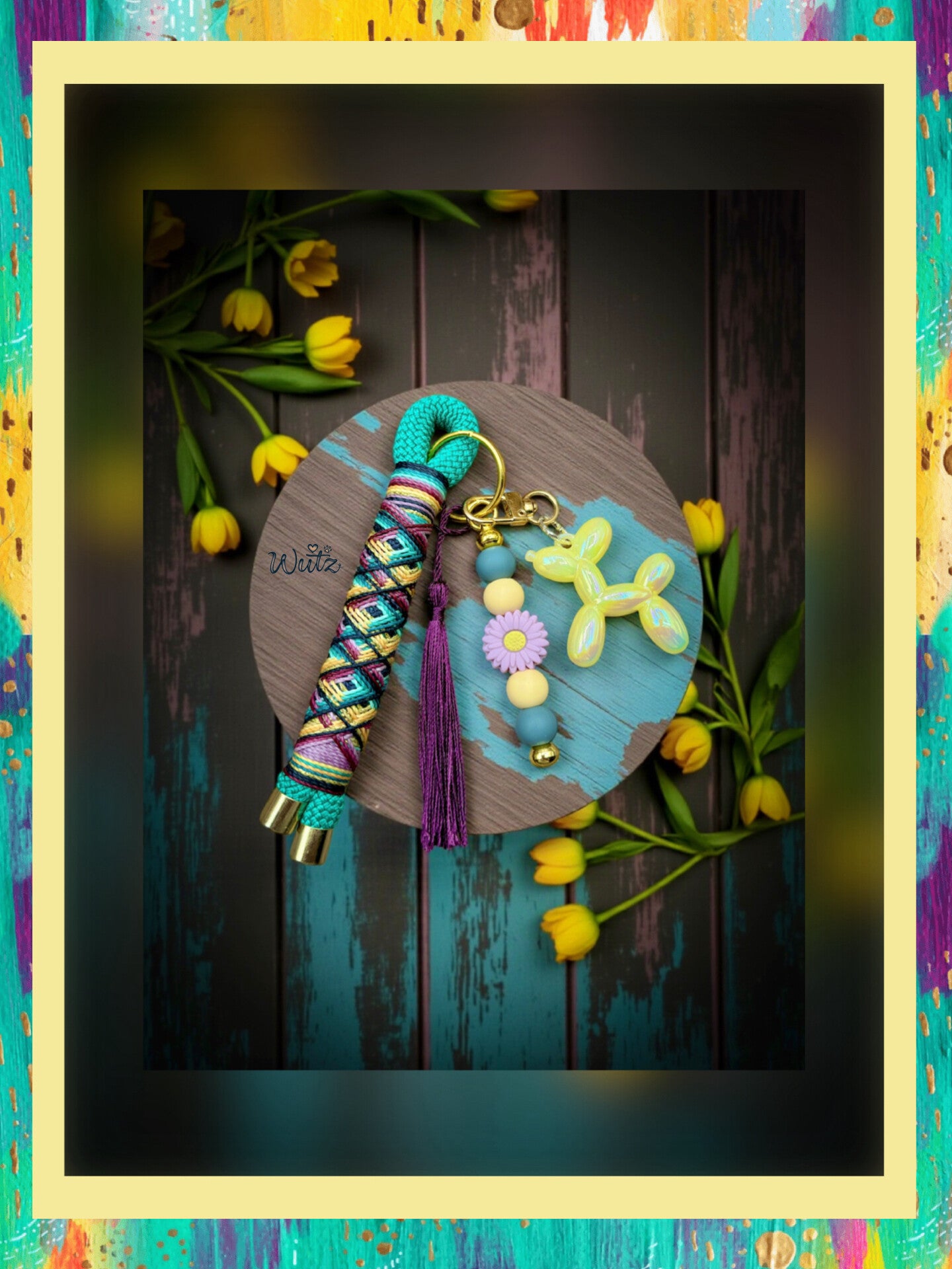 Sofortkauf BalloonWutz-Anhänger „TripleWutz-Seegrün“