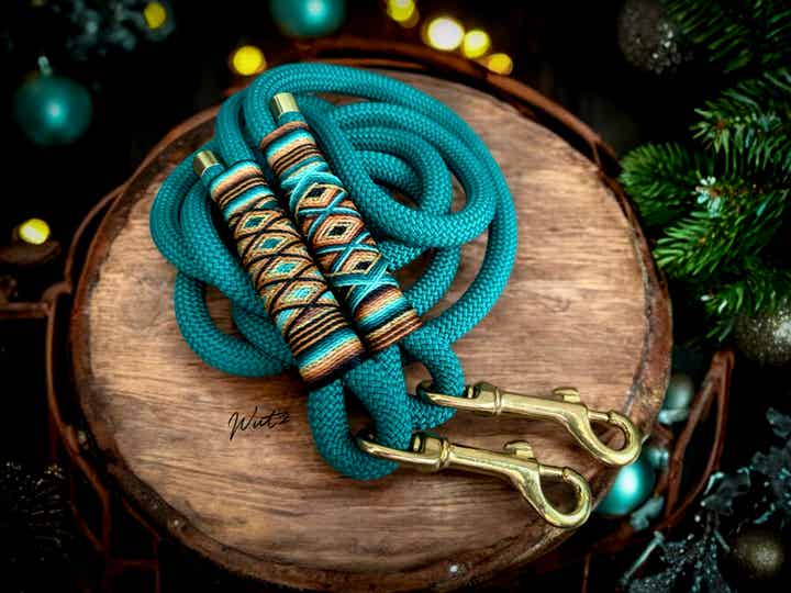 Sofortkauf-Leine Petrol