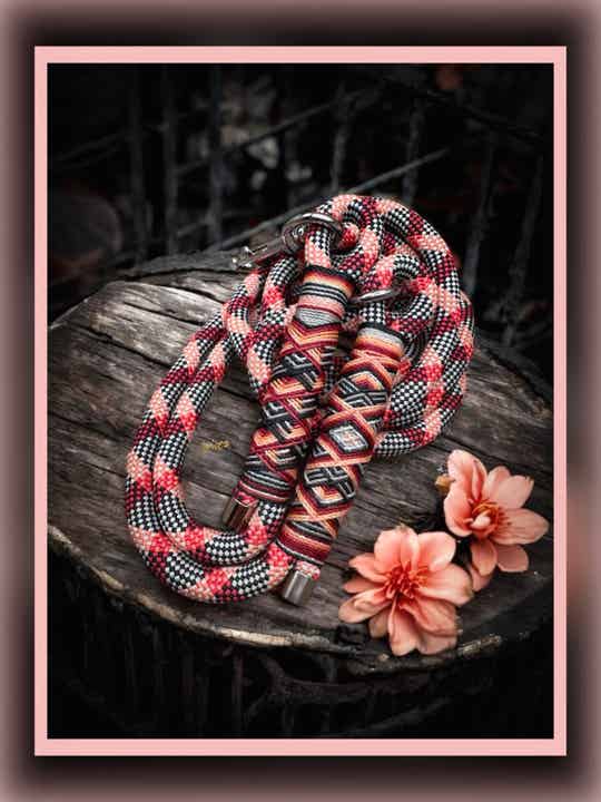 Sofortkauf-Leine RosenRot