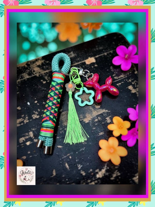 Sofortkauf BalloonWutz-Anhänger „Flamenco Mint“