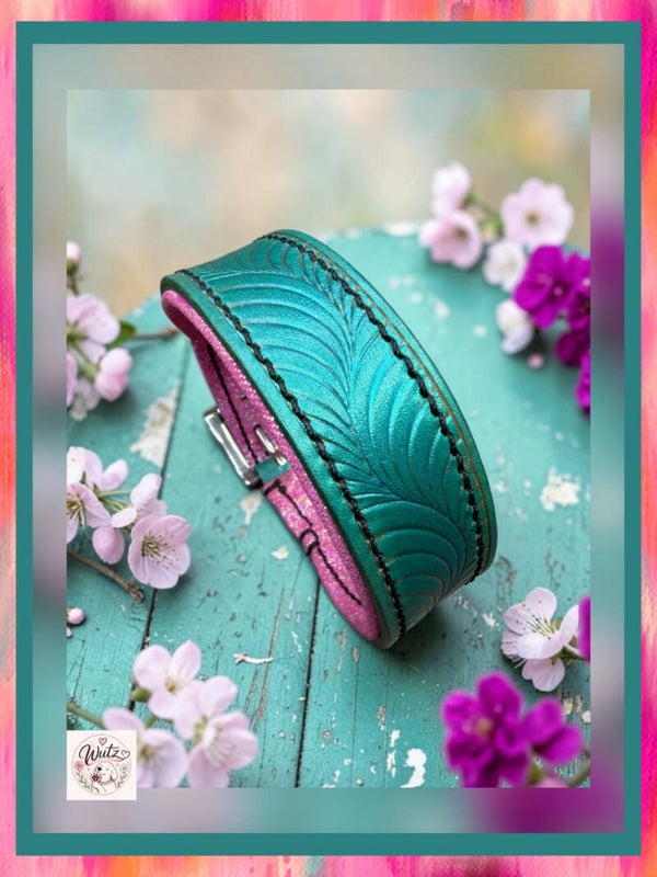 Sofortkauf-Halsband AquaWelle Schimmer HU 27-33cm