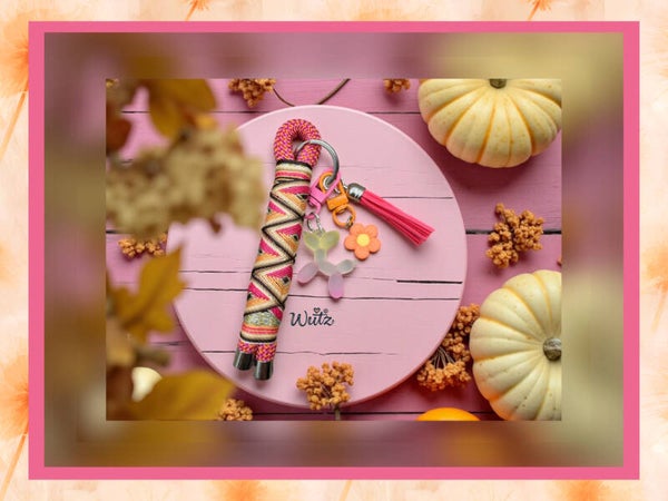 Sofortkauf BalloonWutz-Anhänger „AperolPfirsich“