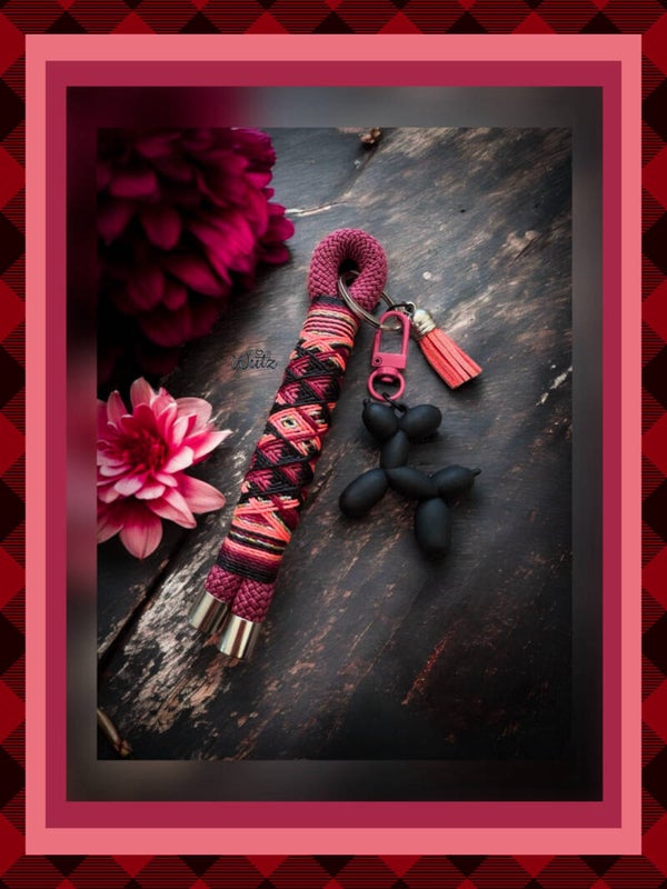 Sofortkauf BalloonWutz-Anhänger Chianti/Koralle