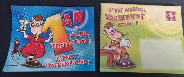 carte d'anniversaire avec enveloppe