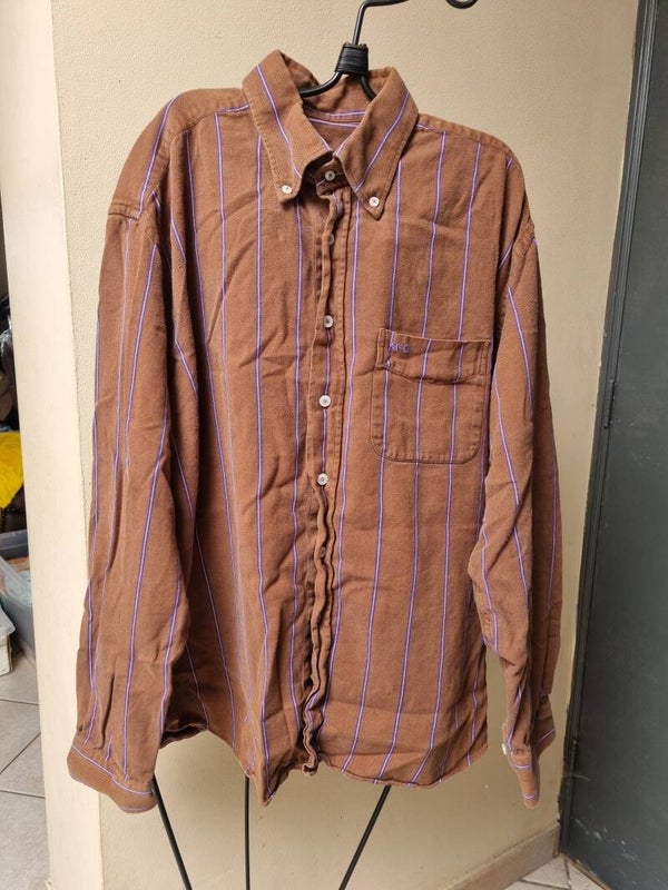 chemise épaisse marron Mc Gregor xl