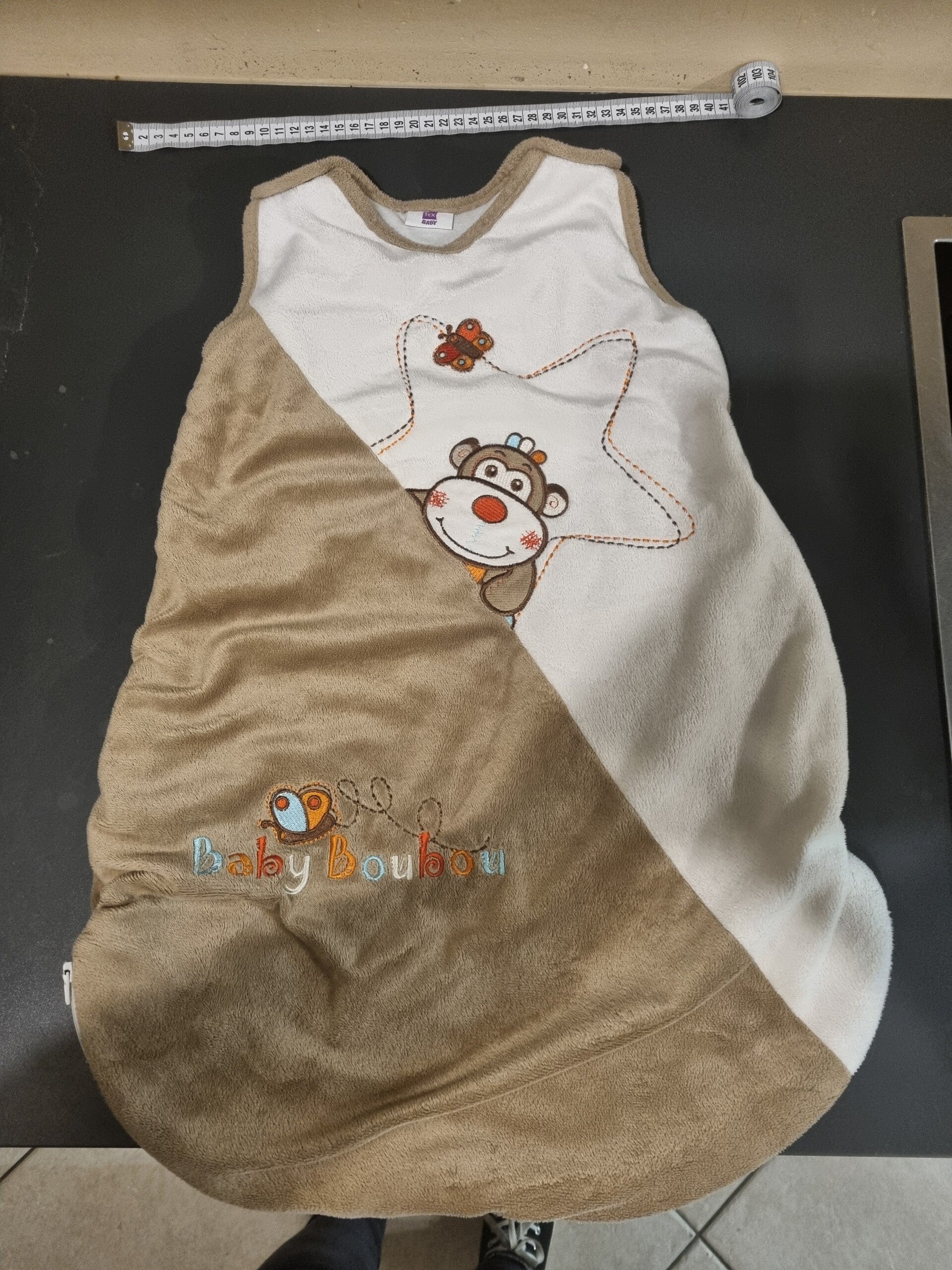 gigoteuse tex Baby beige et marron