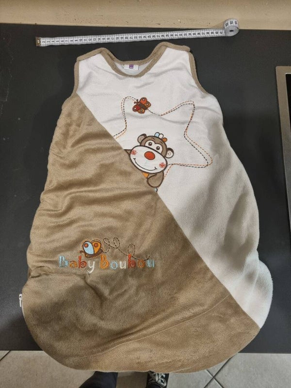 gigoteuse tex Baby beige et marron