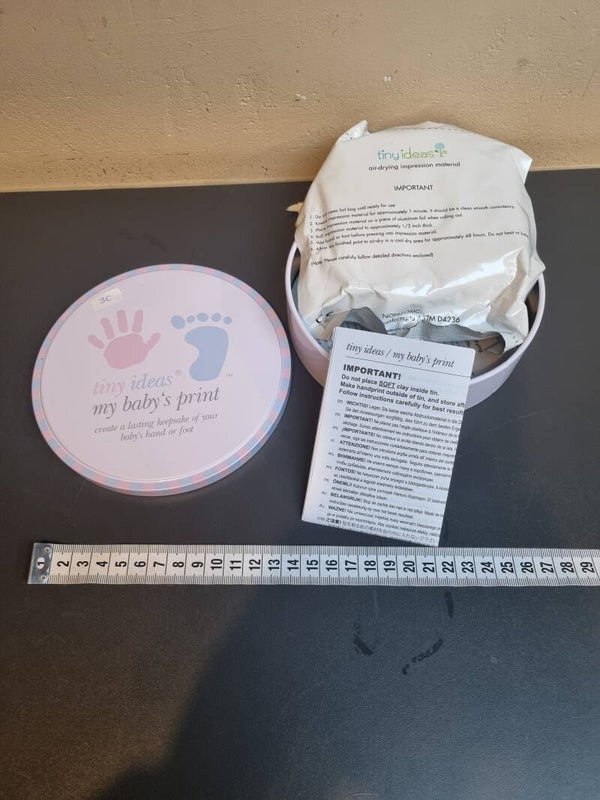 kit pour empreintes bébés