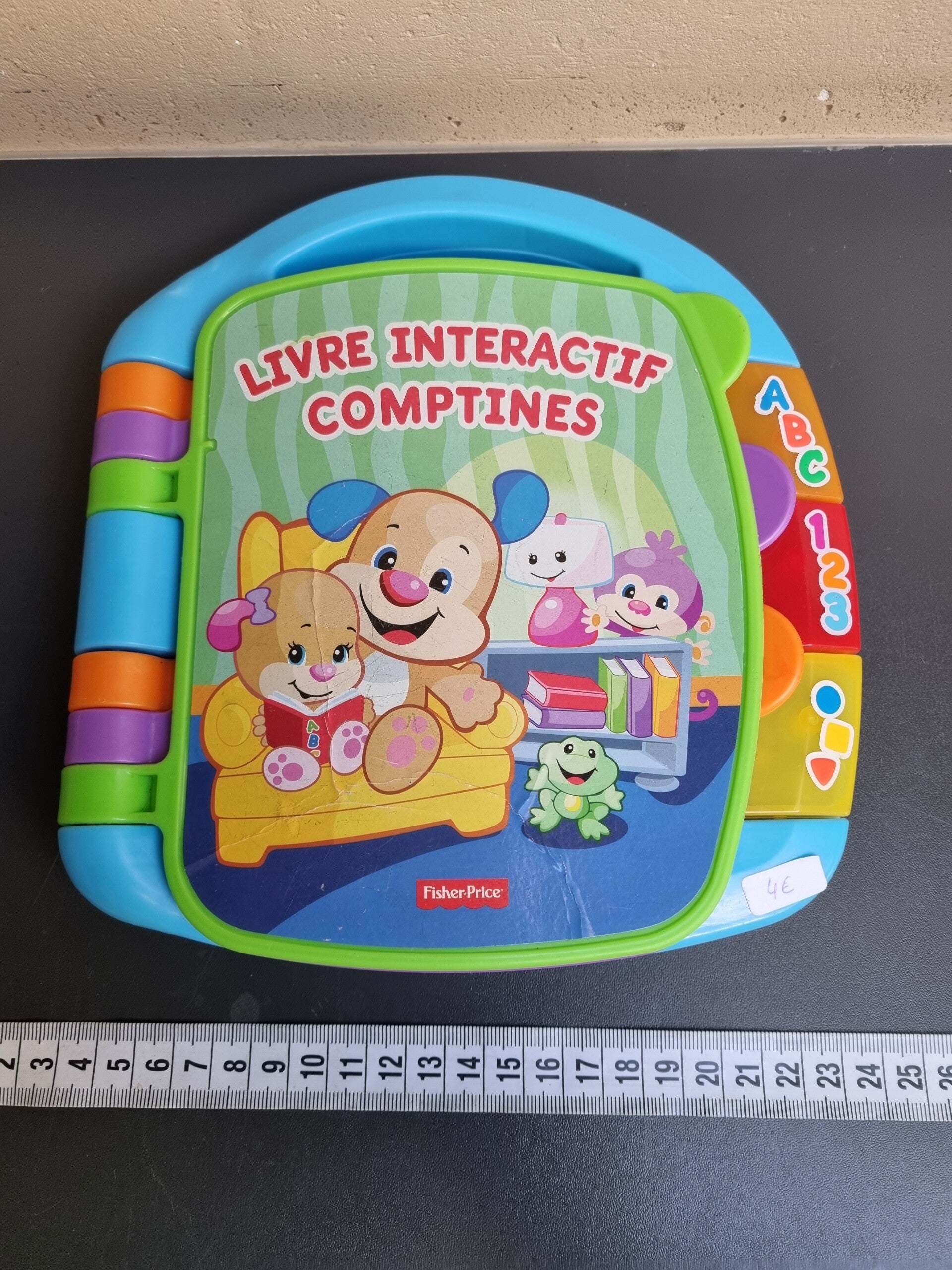 livre interactif Fisher Price