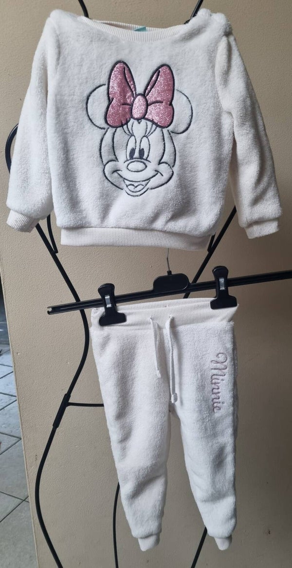pyjama 2 pièces, Minnie, chaud 80 cm