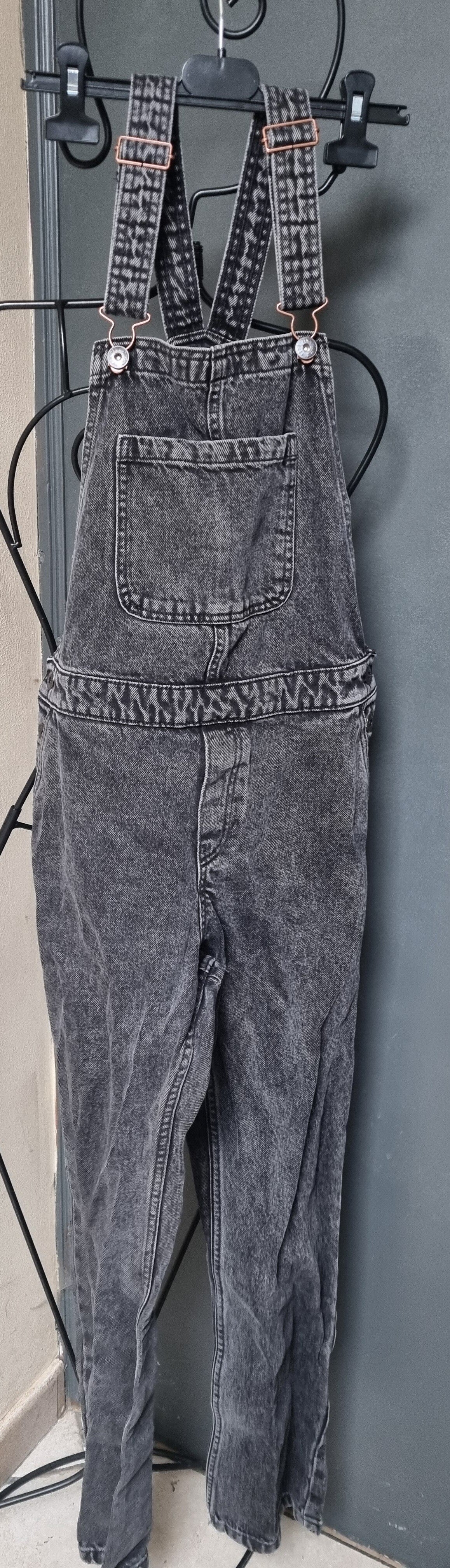 salopette noire en jeans Esmara 38fr