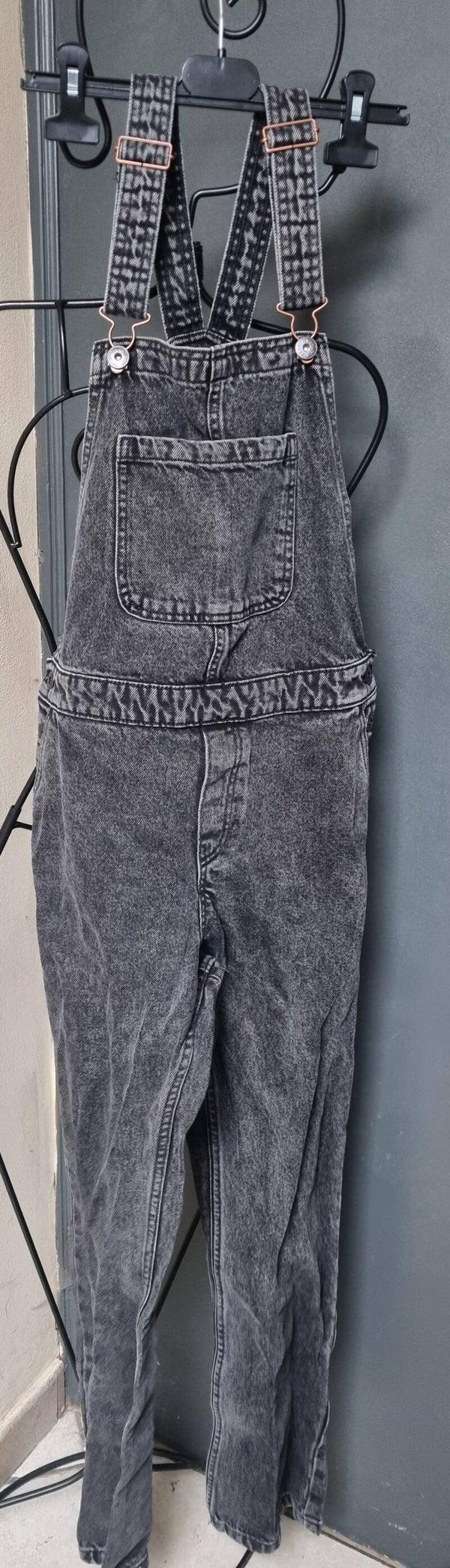salopette noire en jeans Esmara 38fr