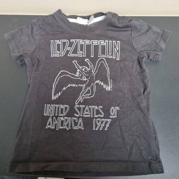 t-shirt gris Led Zeppelin 9/12 mois