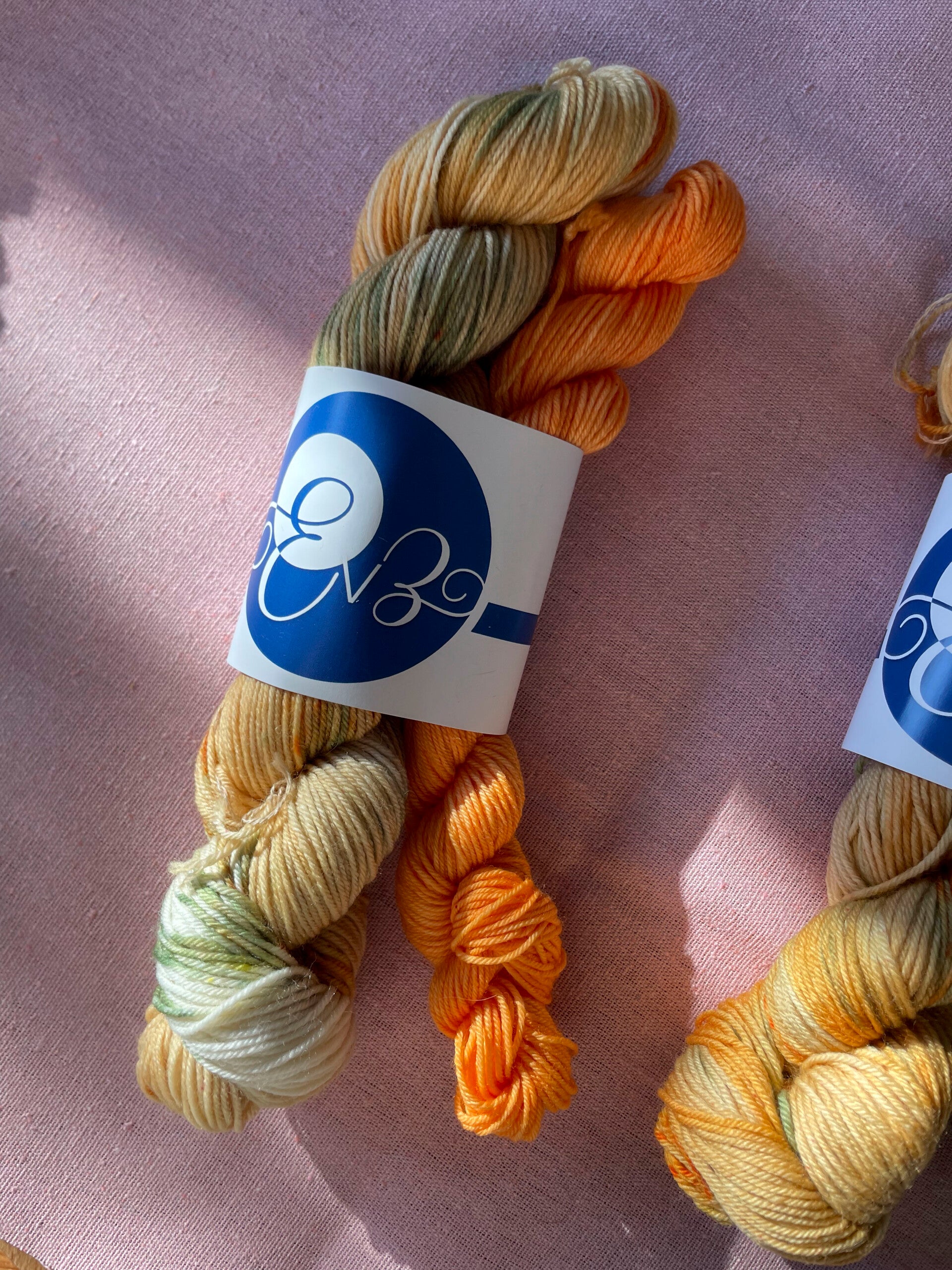 Kit à cho7 • Merino Nylon • Oranges séchées